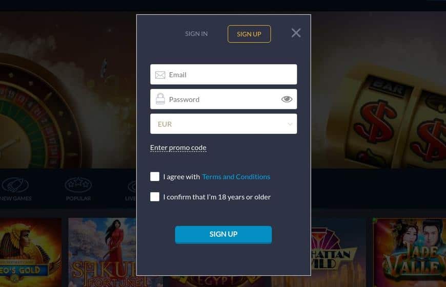 How To Open An Account At WebbySlot Casino