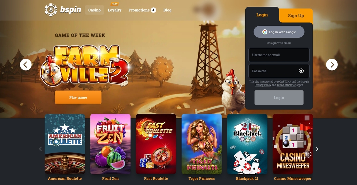 Bspin Casino