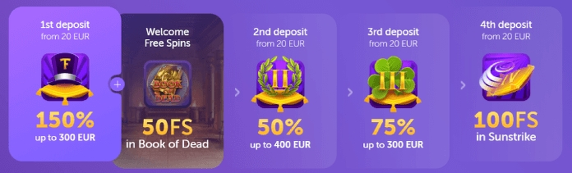 TrueFlip Casino Welcome Bonus