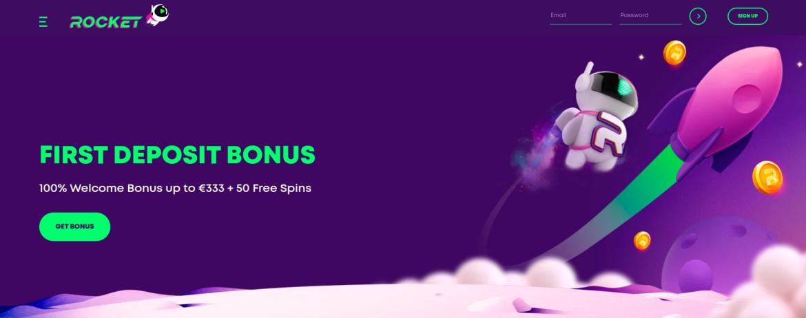 Casino Rocket Welcome Bonus